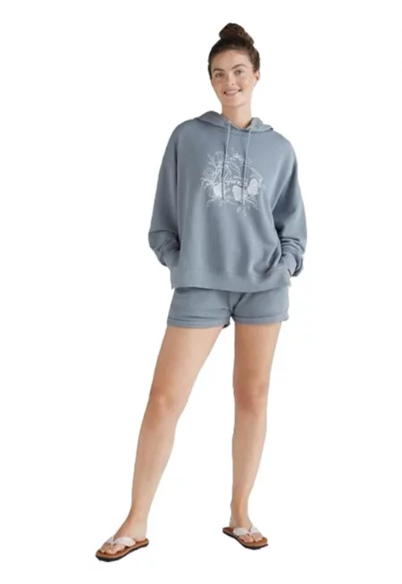 Дамск блуза  Global Bird of Paradise Hoodie - сиво - XS