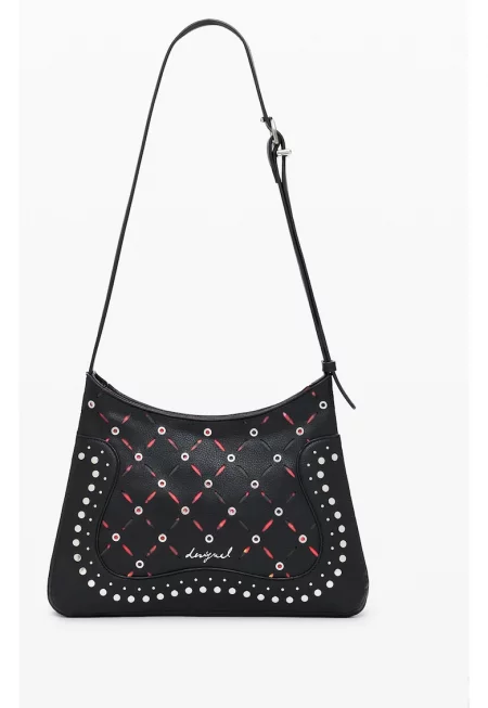 Дамска черна чанта 25WAXP38