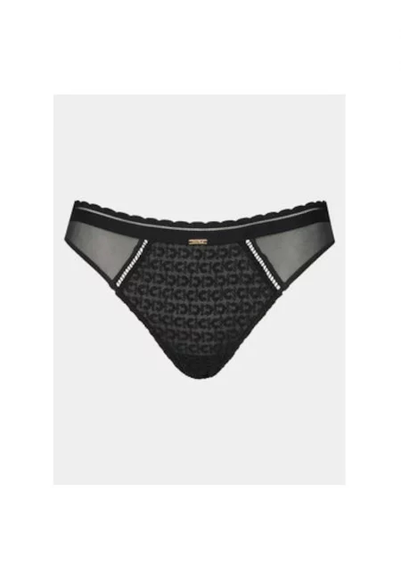 Дамски бикини -  303814816 - Найлон/Еластан - Черни - Черен
