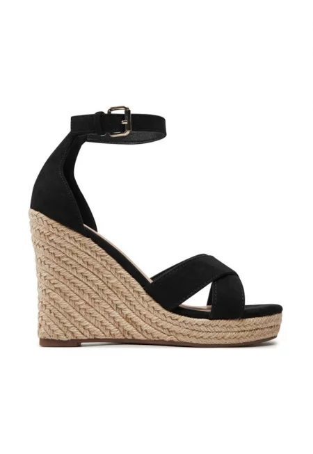 Дамски еспадрили -  304009 - Еко кожа - Черни