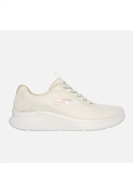 Дамски маратонки -  Skech Lite Pro Glimmer - текстил - веган - бежов - Бежов