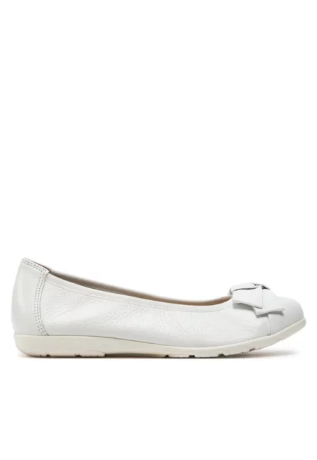 Дамски спортни обувки  303660796 - Естествена кожа - Бели