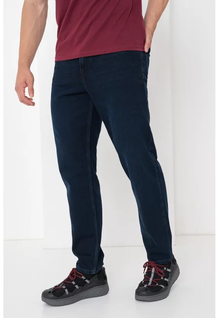 Дънки със стеснен крачол - Ултрамарин синьо