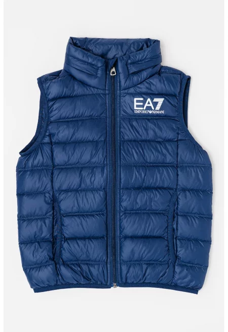 Елек с пухена вата и качулка