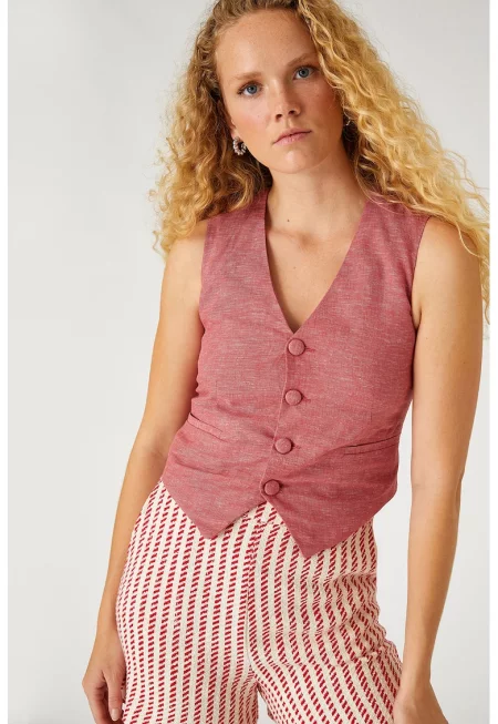 Елек с шпиц и копчета