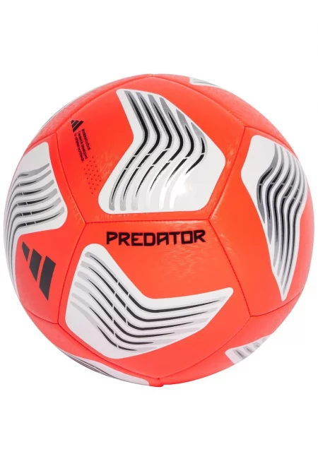 Футболна топка Adidas Predator training - Размер 5 - Светлочервен
