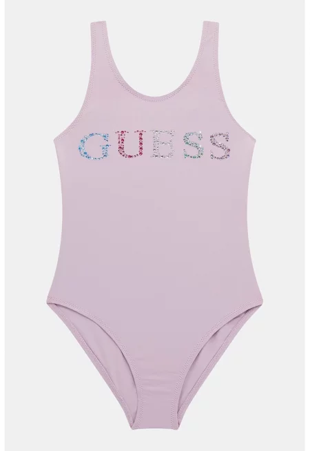 Guess - Цял бански с декоративни камъни