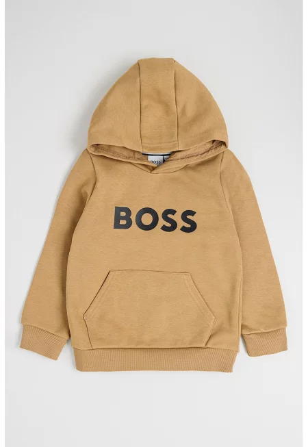 Худи с джоб кенгуру - Камел