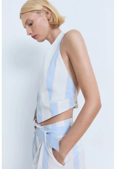 Къс раиран елек