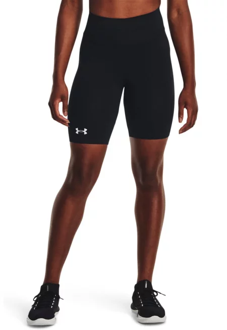 Къс тренировъчен клин Vanish с висока талия - Черен