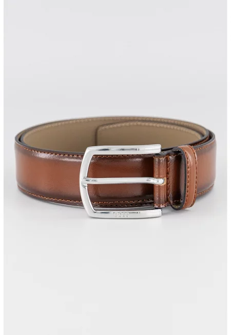 Кожен колан Claus - Тъмнокафяв