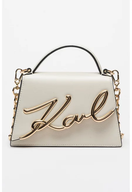 Кожена чанта K/Signature 2.0