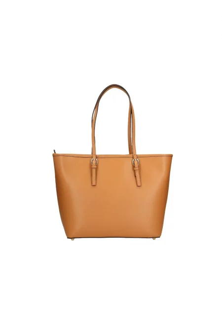 Кожена чанта - Карамел