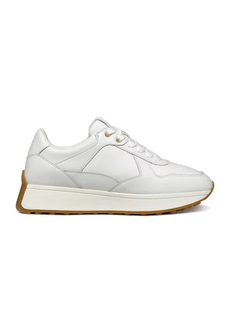 Кожени спортни обувки - Мръснобял