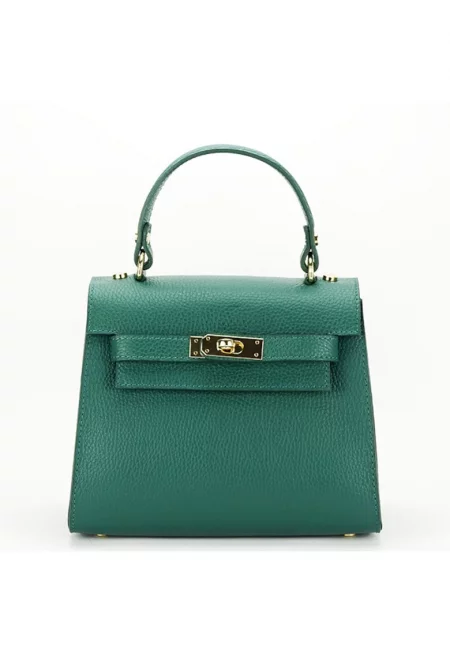 Малка чанта от естествена кожа B-8949 121 Фуксия 6759