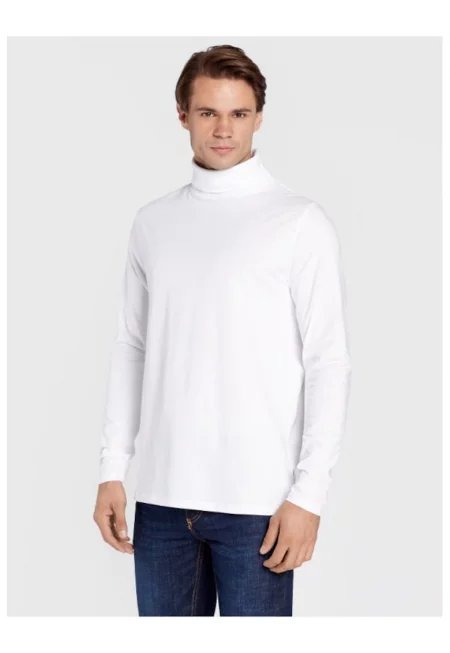 Мъжка блуза -  300846988 - Памук - Бял