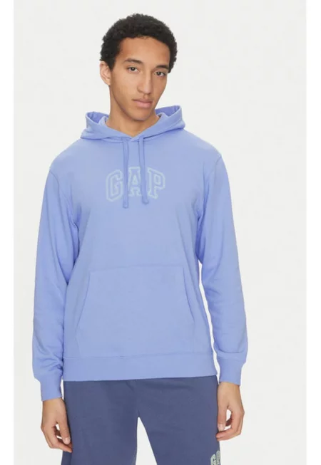 Мъжка блуза -  305288554 - Памук/Полиестер - Син - Син