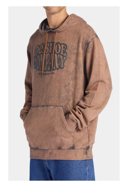 Мъжка блуза -  7604 - памук/полиестер - кафява