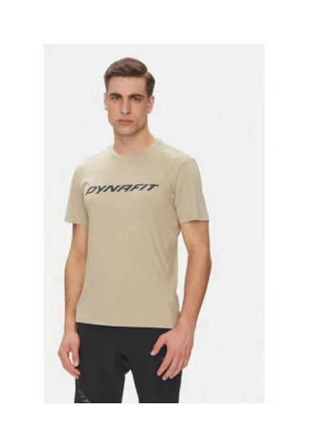 Мъжка тениска -  5260 ROCK KHAKI - полиестер - бежов -