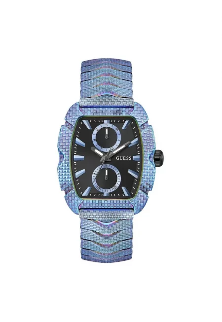 Мъжки часовник  модел GW0885G2 - кварцов механизъм - черна кутия - синя каишка - 39мм - 5ATM