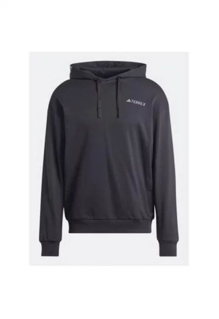 Мъжки суитшърт -  302527632 - Органичен памук - Черен