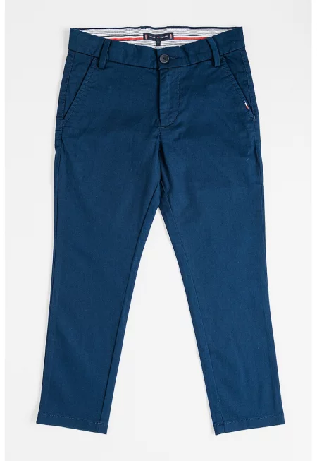 Панталон чино с памук - Тъмносин
