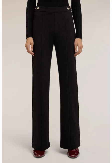 Прав панталон с висока талия