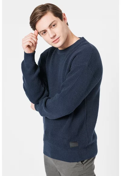 Пуловер Dryden с паднали ръкави