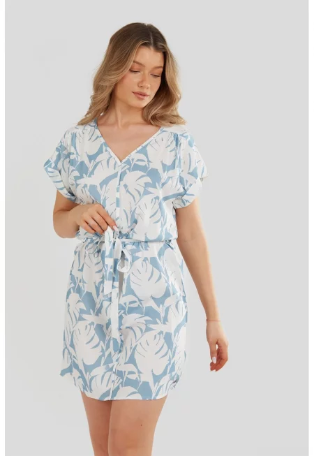 Рокля Palmetta със свободна кройка и шпиц