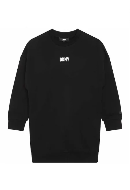 Рокля тип суитшърт с лого