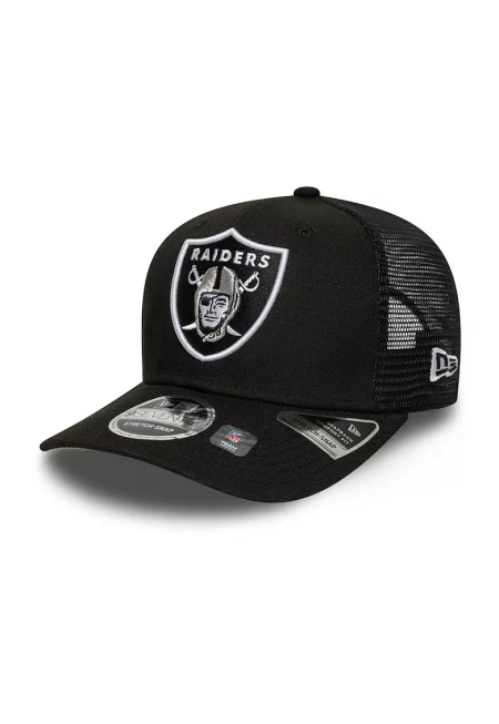 Шапка 9SEVENTY Las Vegas Raiders с капса - Бял - Черен