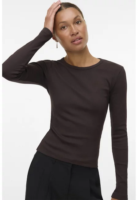 Слим блуза Chloe с органичен памук