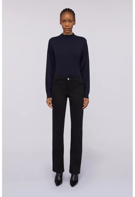 Слим дънки с миди талия