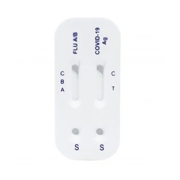 СПЕСЕРА БЪРЗ ТЕСТ АНТИГЕНЕН КОМПЛЕКТ за откриване на COVID-19 и ГРИП А И Б