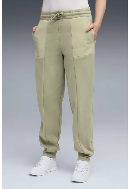 Спортен панталон с висока талия и джобове