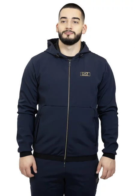 Суитшърт Emporio Armani  Train Gold M Label Hoodie 7M0000350AF10343UB102
