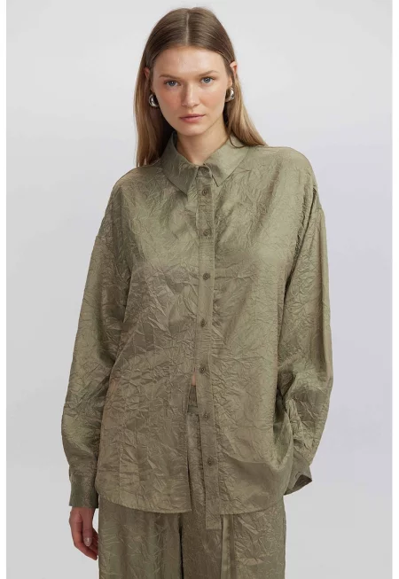 Свободна риза без шарка - Каки
