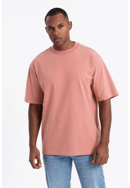 Свободна тениска с овално деколте