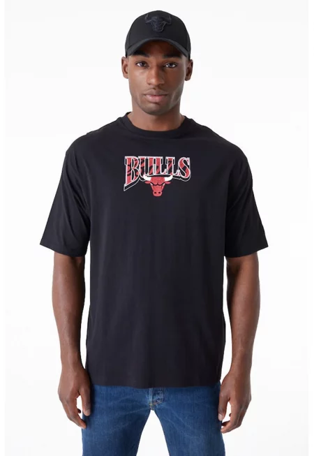 Тениска NBA с шарка на Chicago Bulls