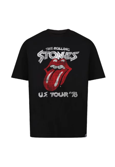 Тениска с щампа на The Rolling Stones '76 Tour