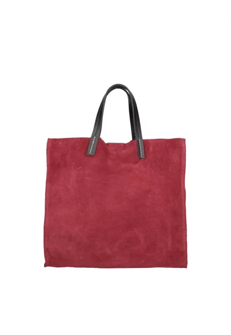 Велурена чанта Novara Lux с отделящ се несесер