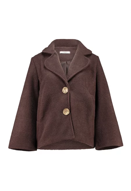 Яке с копчета - Тъмнокафяв