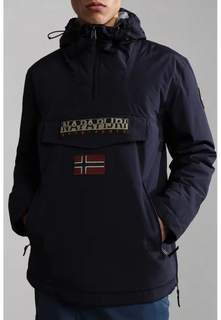 Зимно яке Rainforest с лого - Тъмносин