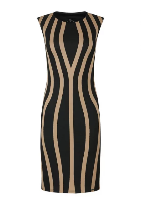 Бодикон рокля на райета