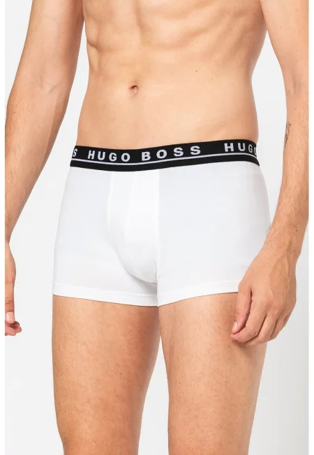 Боксерки с лого на талията - 5 чифта - Черен/Тъмносин