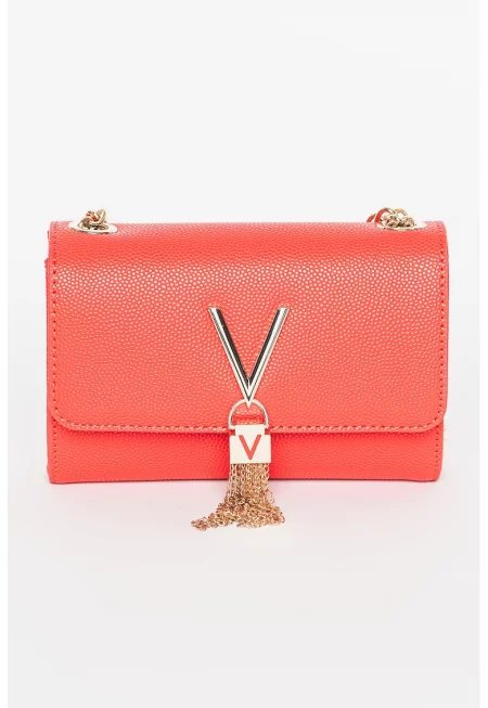 Чанта през рамо Divina с презрамка с верижка