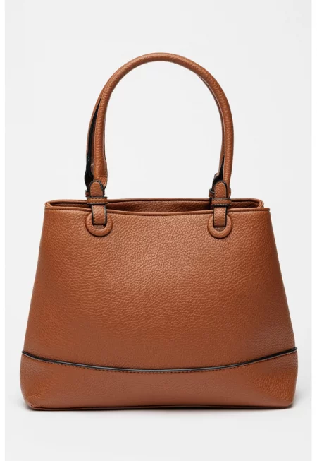 Чанта за рамо от еко кожа с 2 отделения