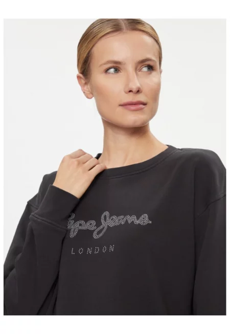 Дамска блуза  303438692 Памук - Черен