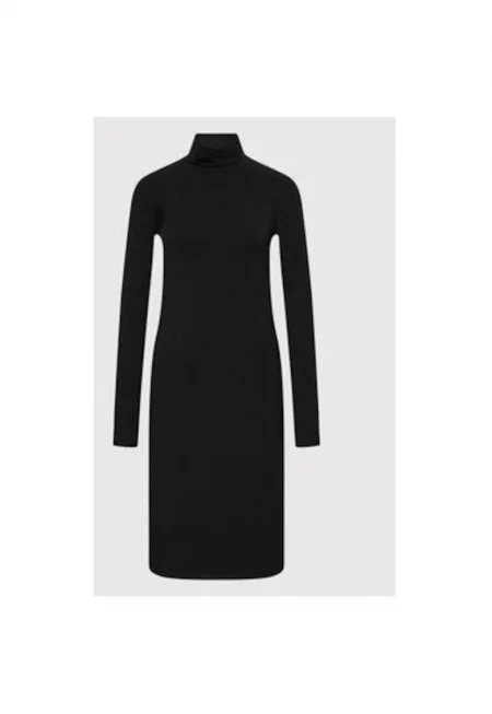 Дамска рокля -  208807678 - Памук - XS INTL - Черен