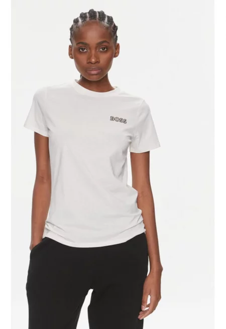 Дамска тениска -  303661137 - Памук - Бежов - Бежов